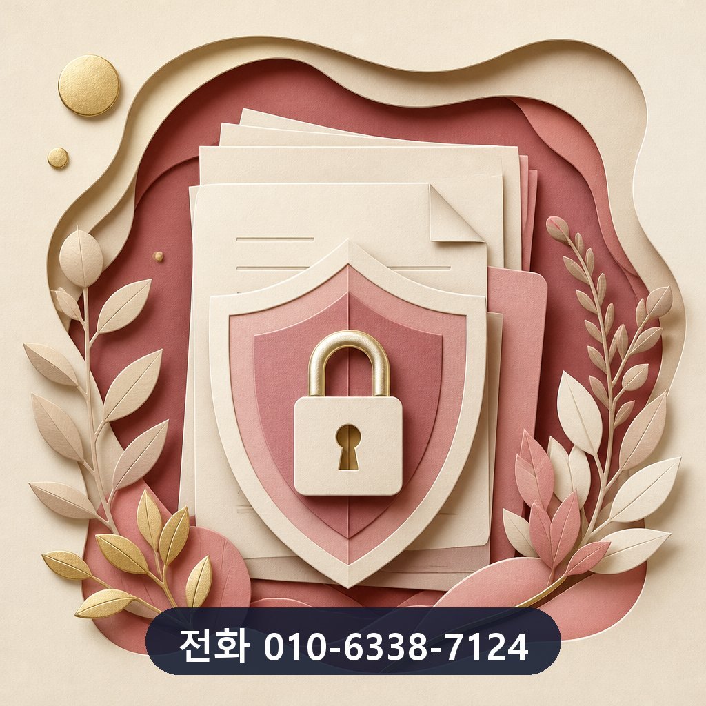 신용카드 잔여 현금화 개인정보 보호 이미지